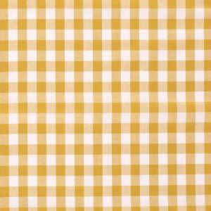 Algodón cuadros grandes · amarillo