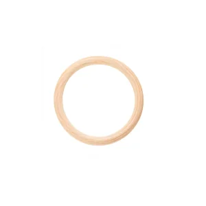 Aro de madera natural sin barnizar 56 mm